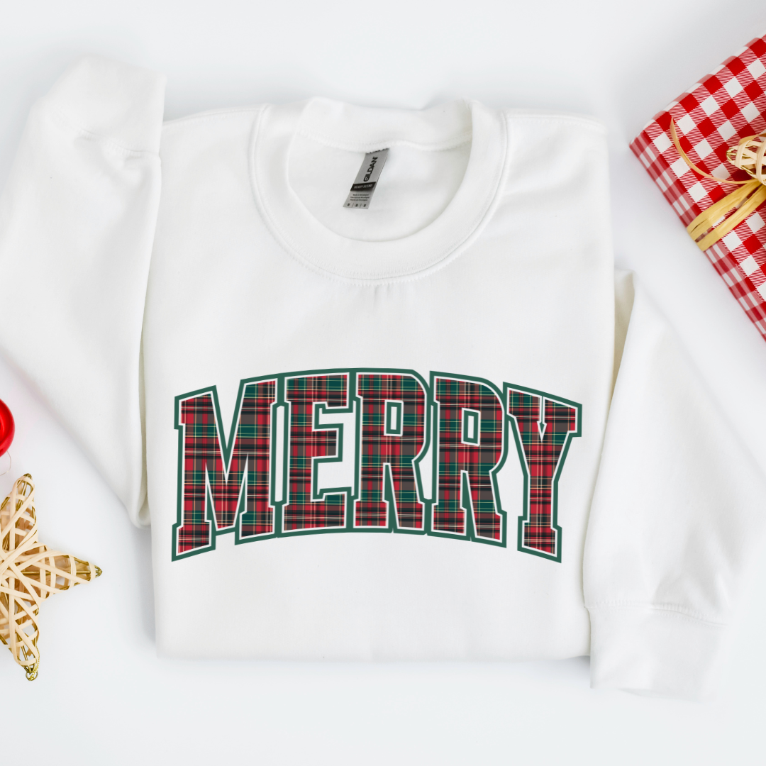 Varsity Merry Sweatshirt