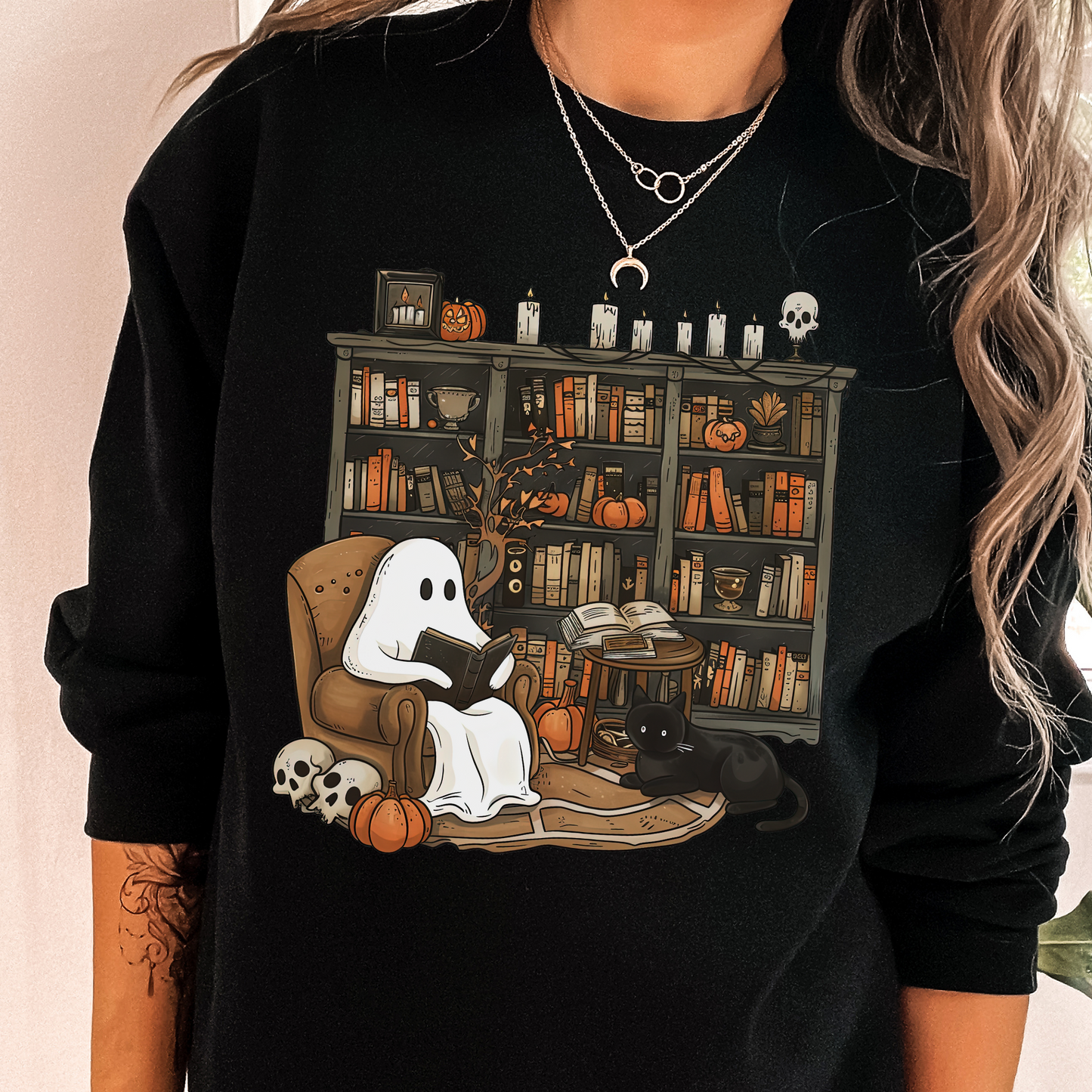 Spooky Library Sweatshirt