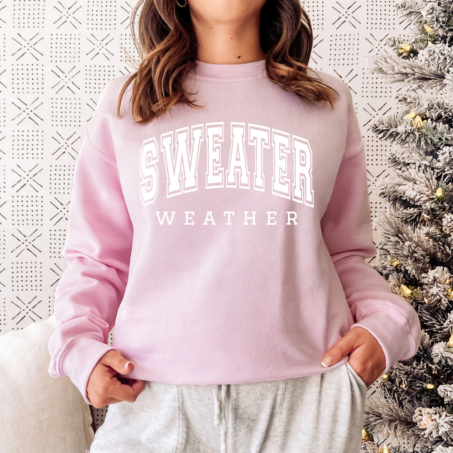 Sweater Weather Varsity Sweatshirt