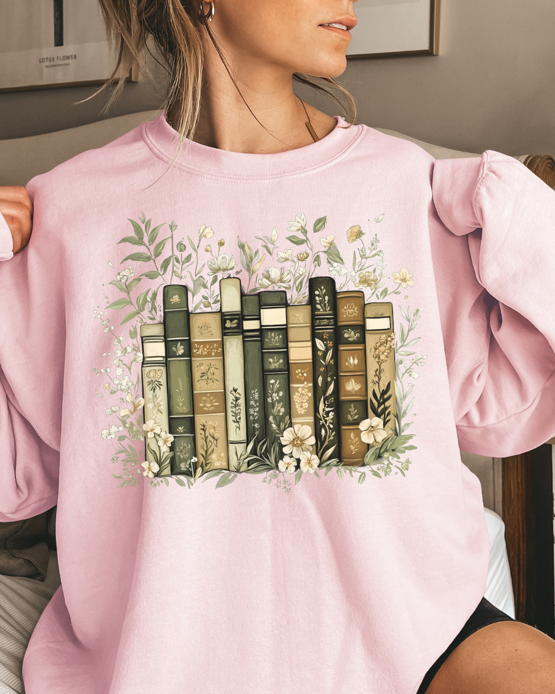 Floral Bookstack