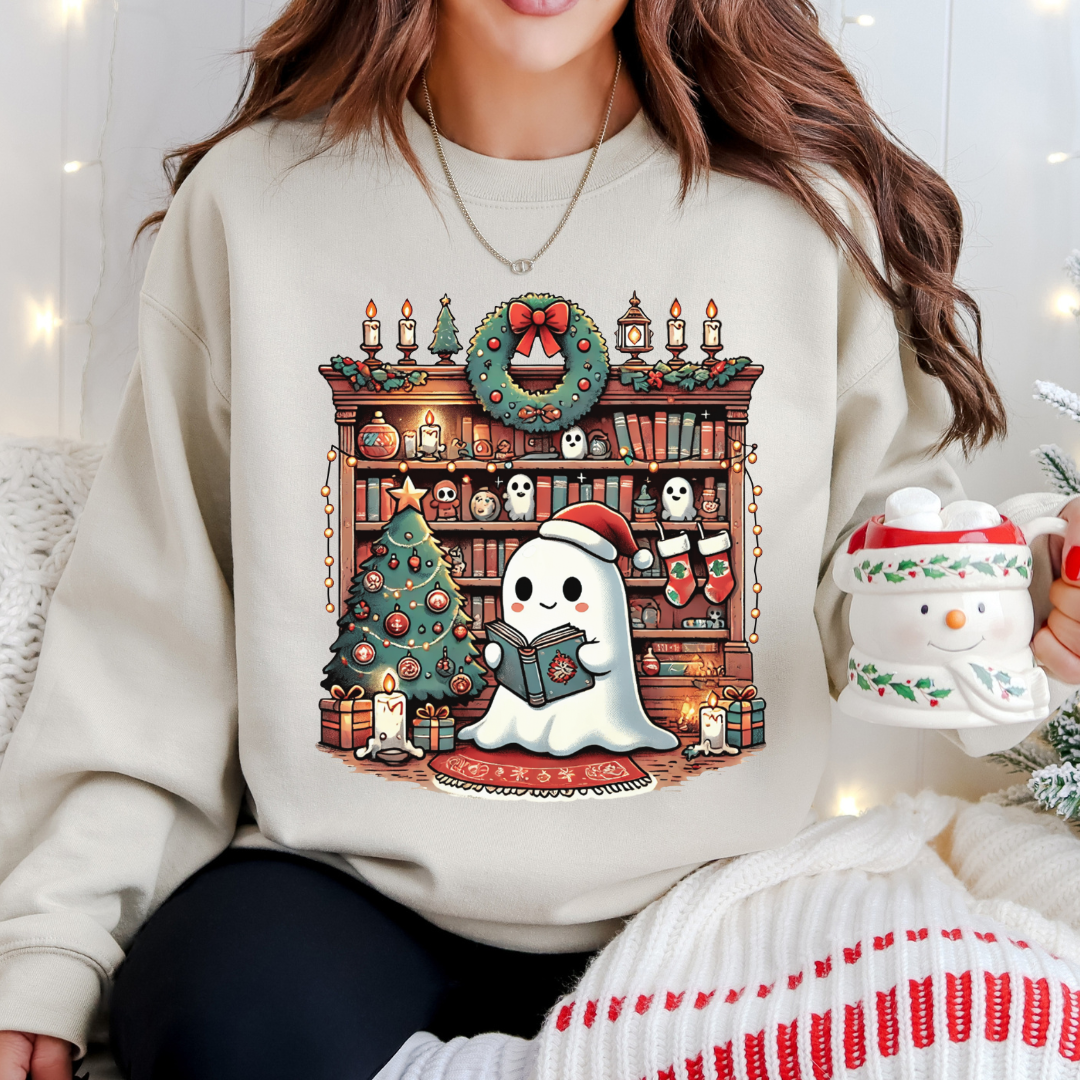 Holiday Haunted Library Sweatshirt