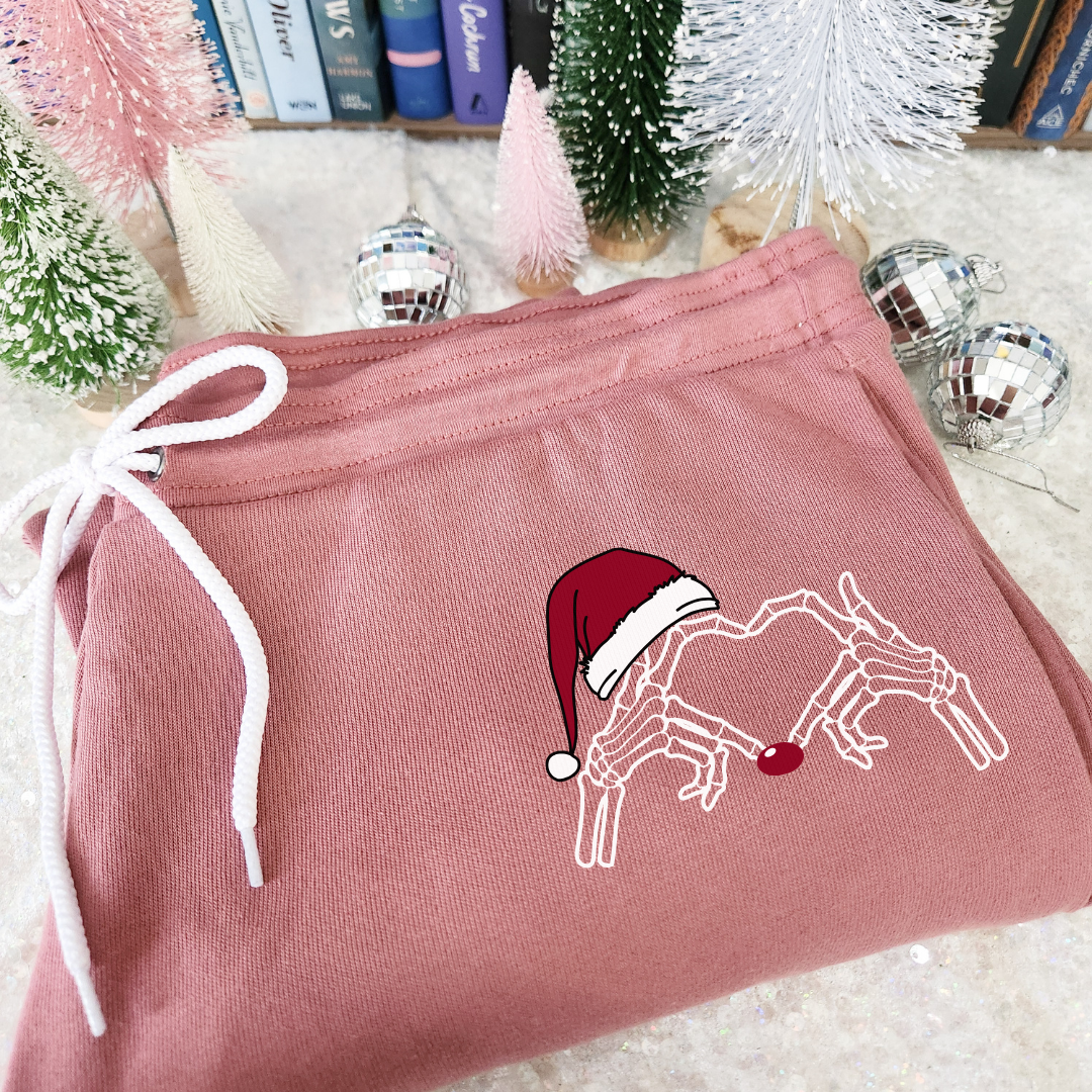 Holiday Heart Hands Jogger Sweatpants
