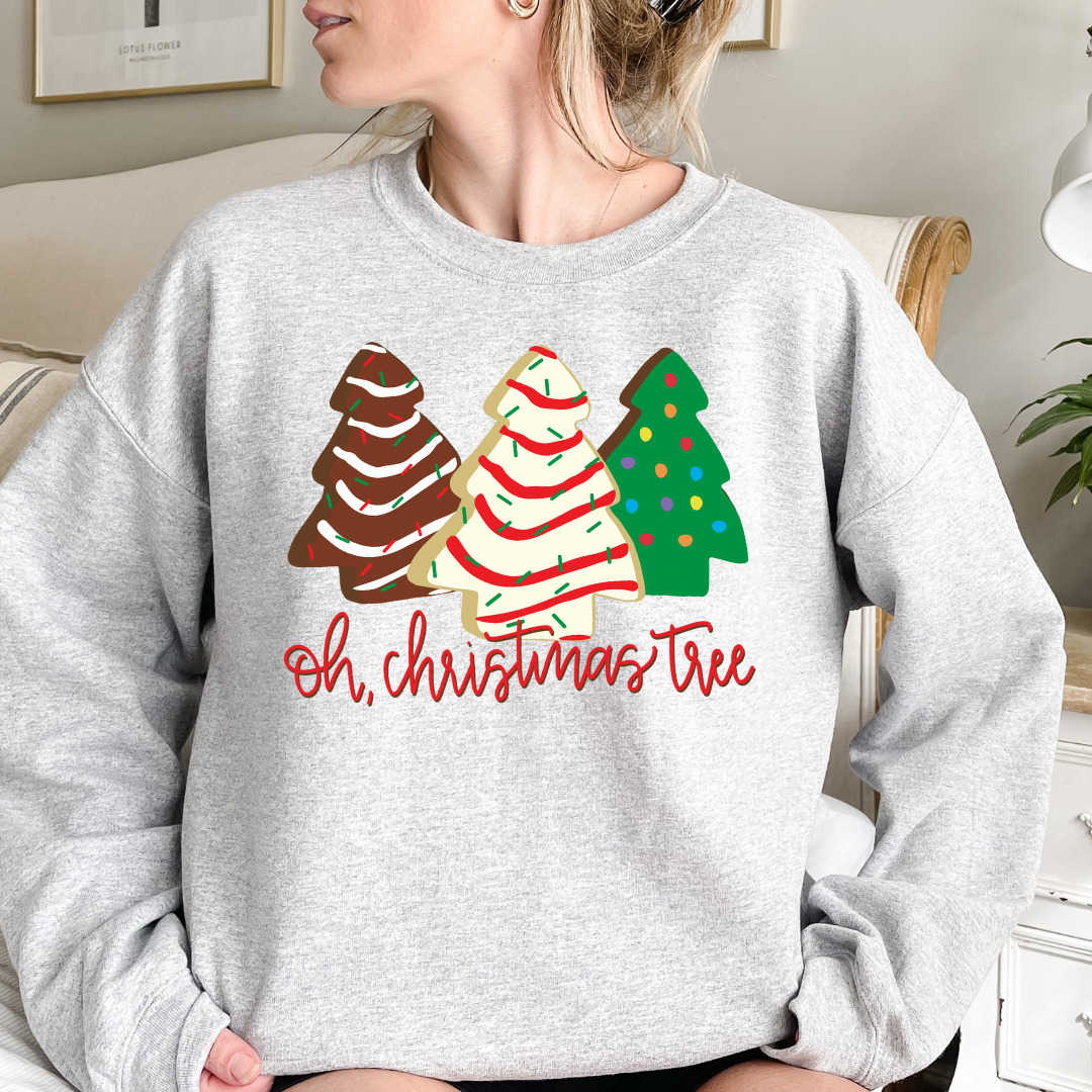 Snack Cakes Oh Christmas Tree Sweatshirt