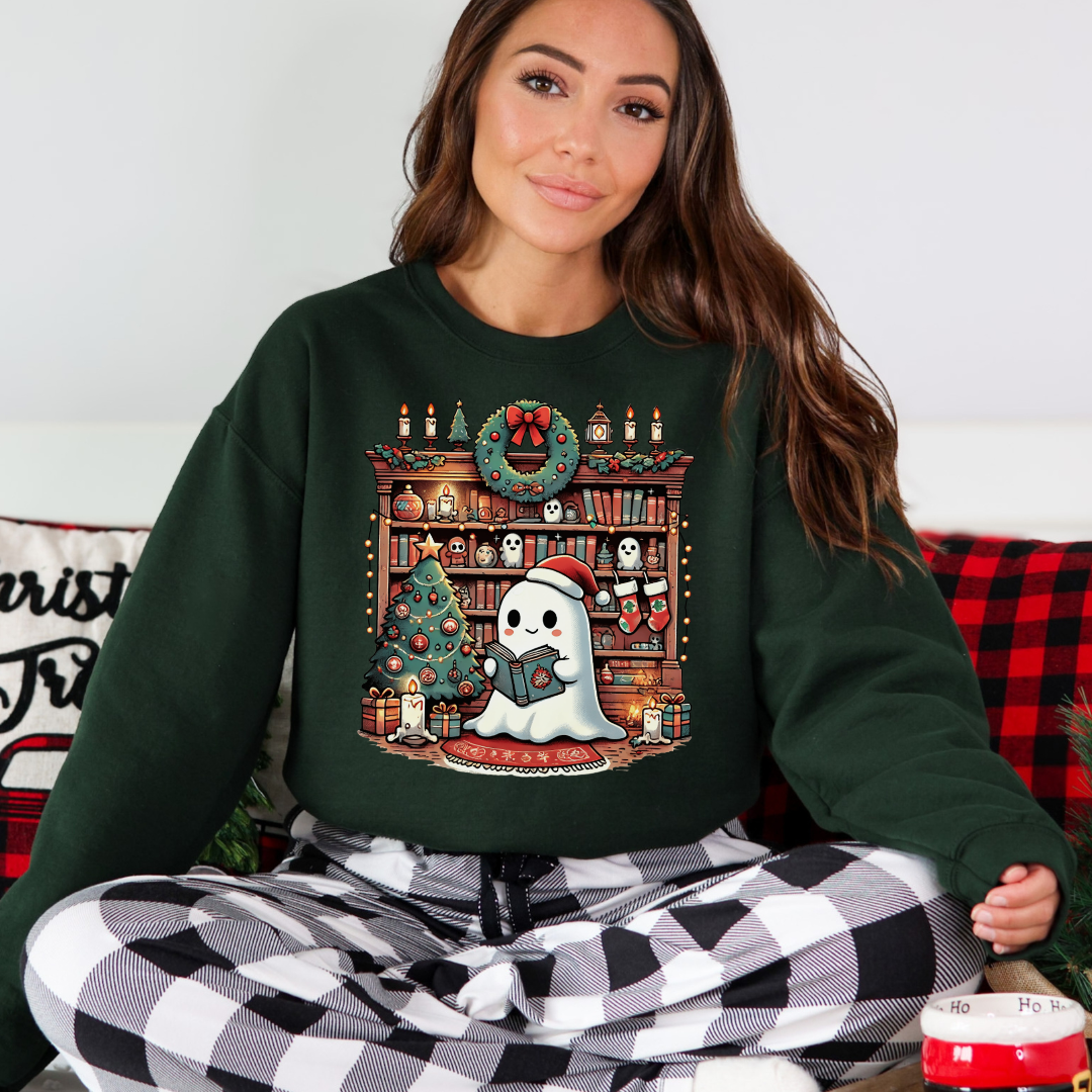 Holiday Haunted Library Sweatshirt