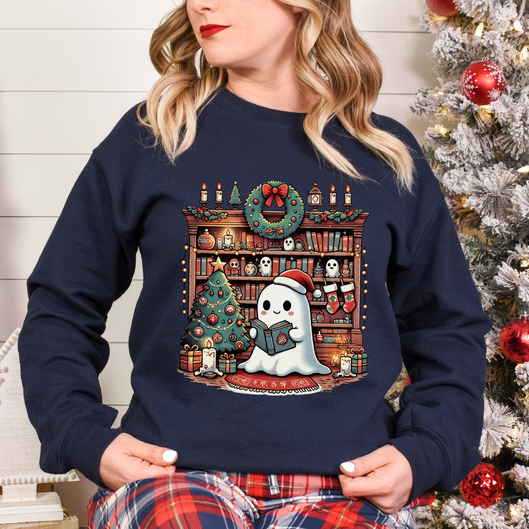 Holiday Haunted Library Sweatshirt