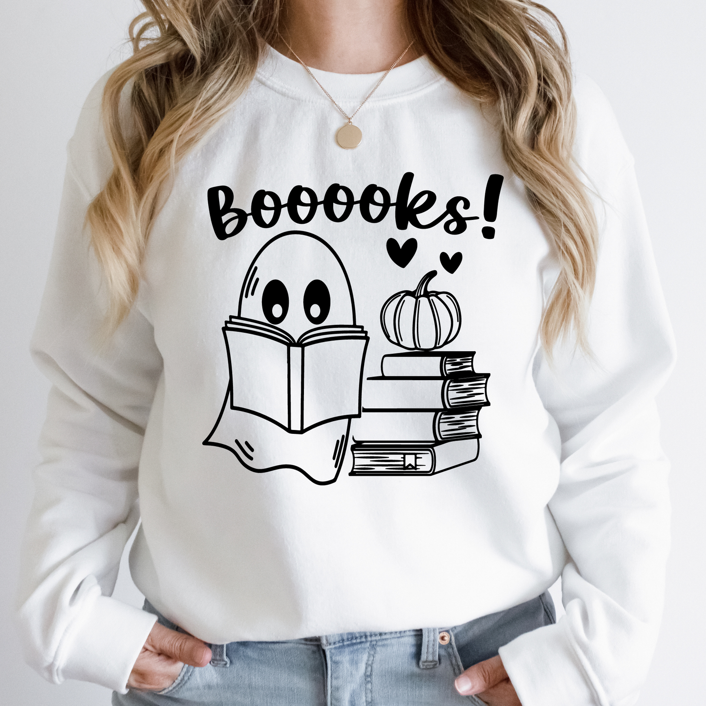 Boooooks Ghosty Sweatshirt