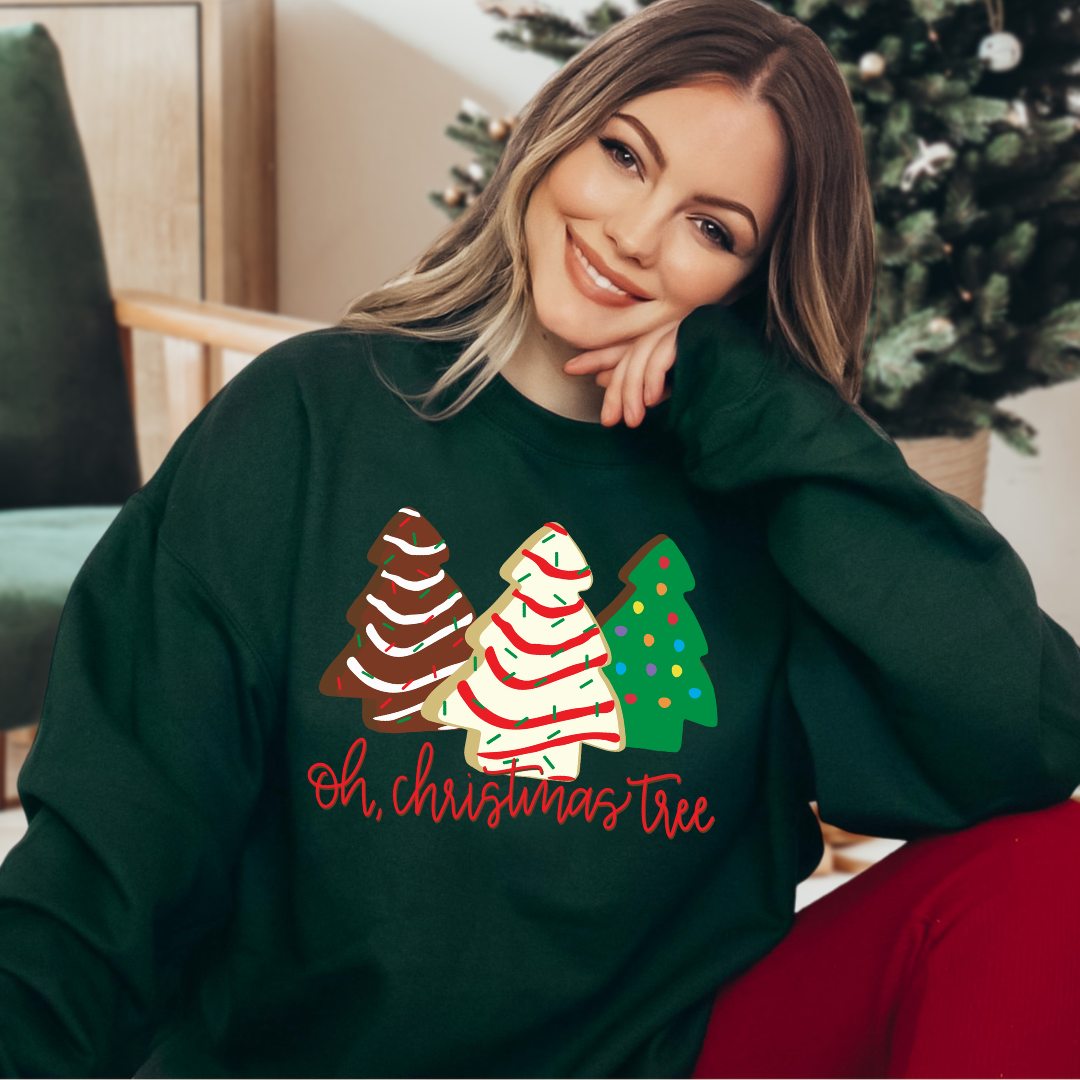 Snack Cakes Oh Christmas Tree Sweatshirt