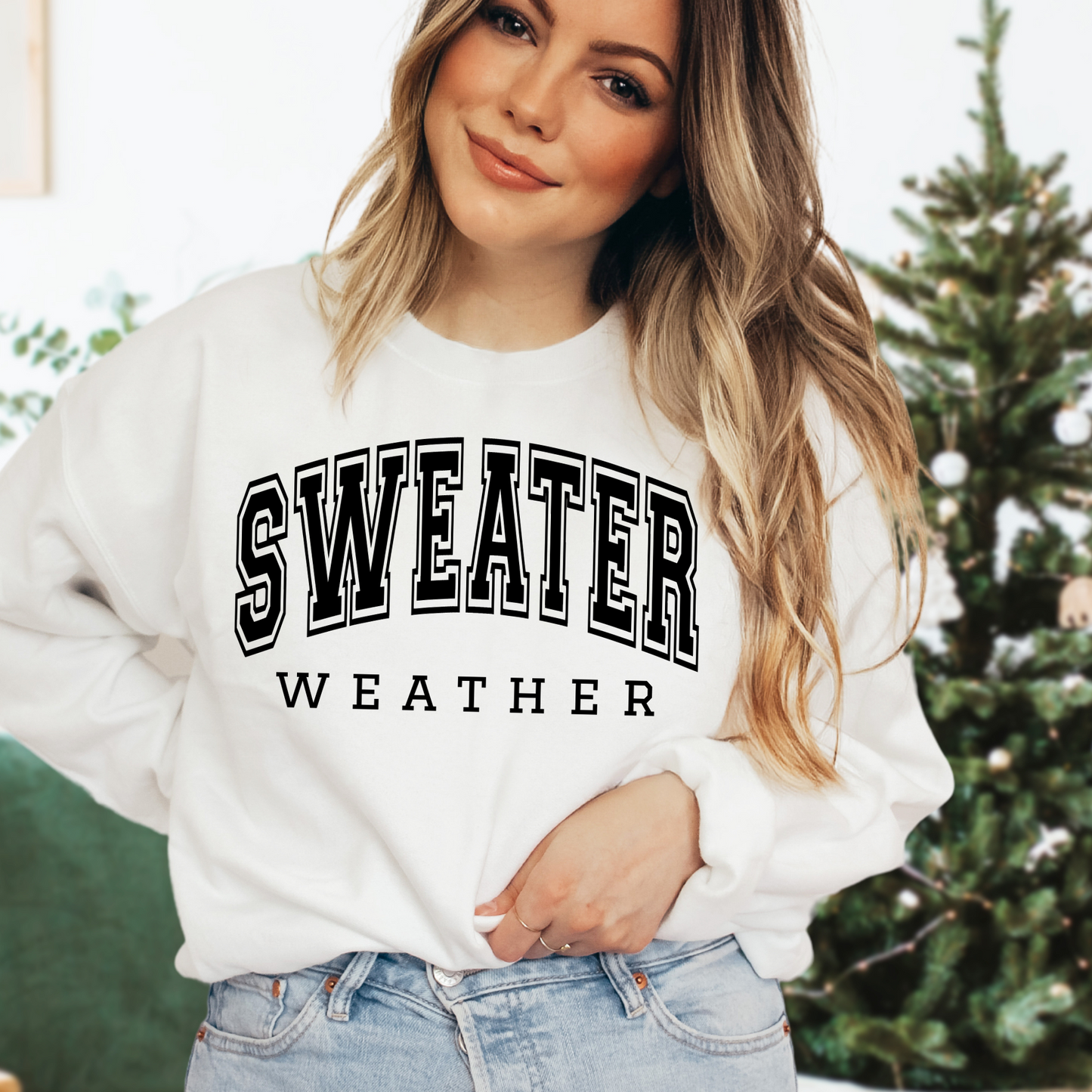 Sweater Weather Varsity Sweatshirt