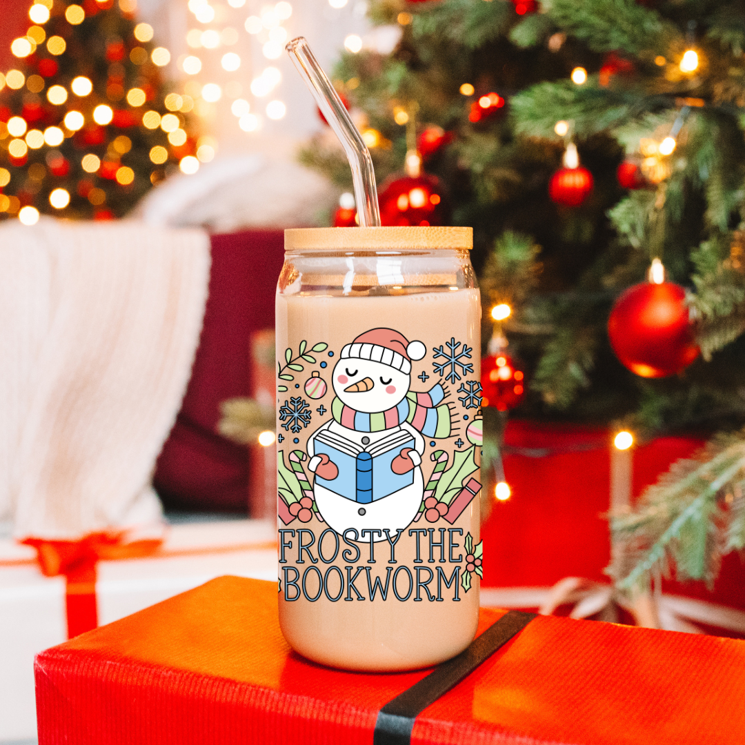 Frosty The Bookworm Cup