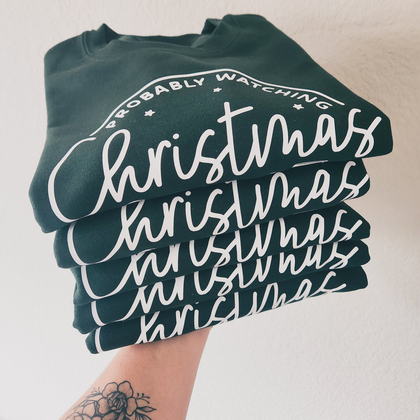 Probably Watching Christmas Movies Sweatshirt