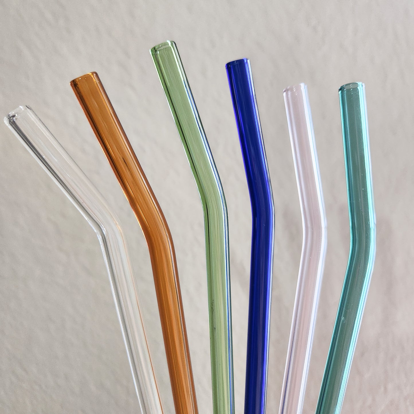 Color Glass Straws