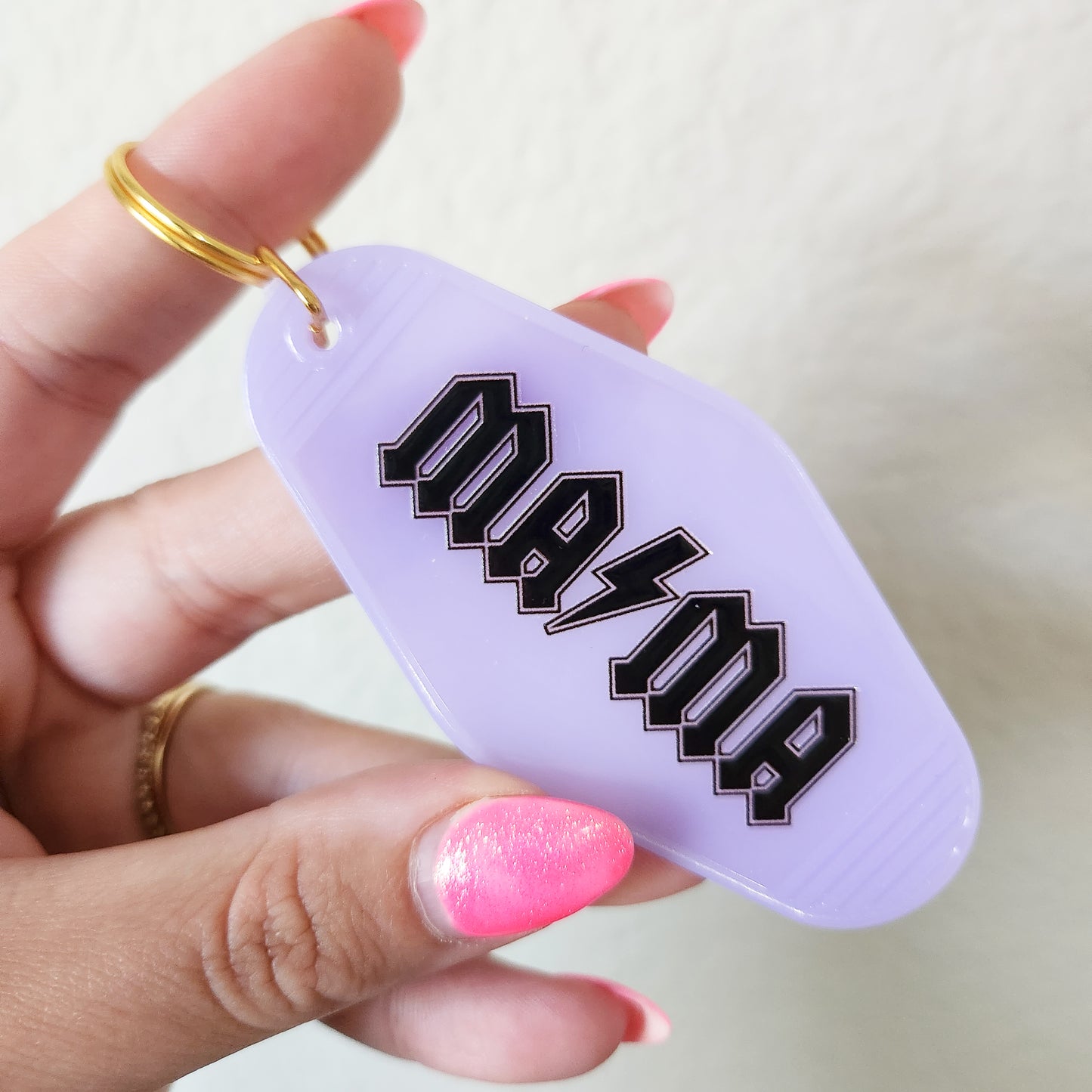 MAMA Motel Keychain