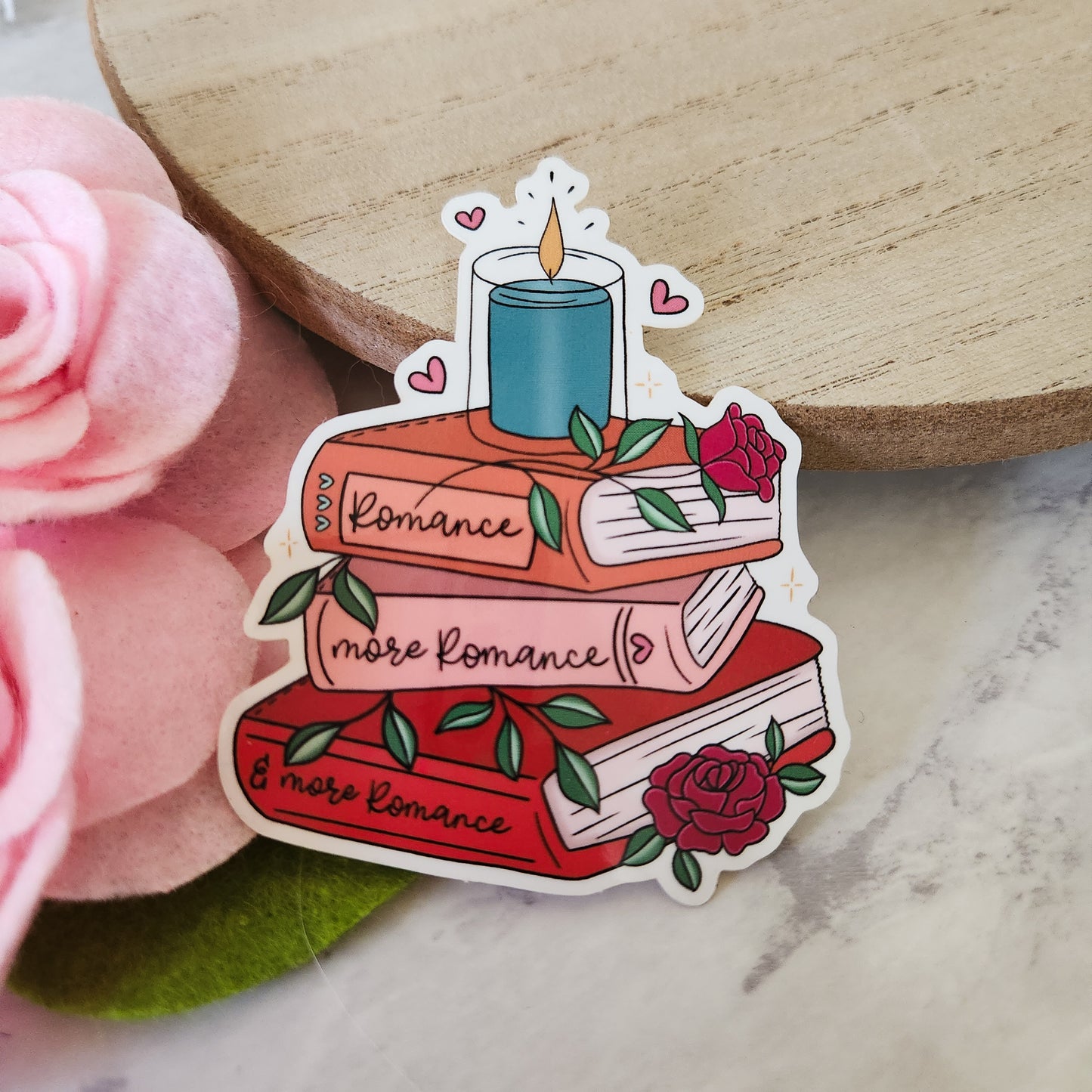 Romance Books Sticker
