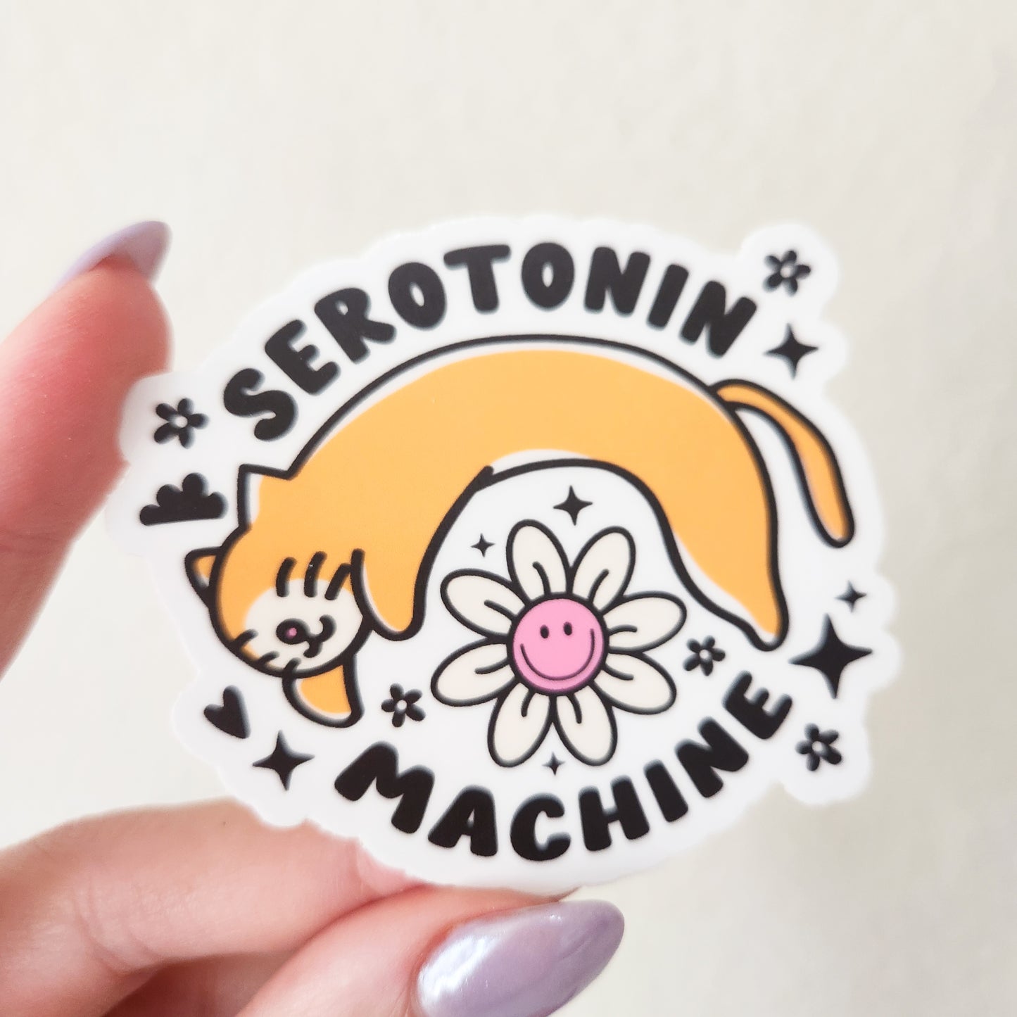 Serotonin Machine Sticker