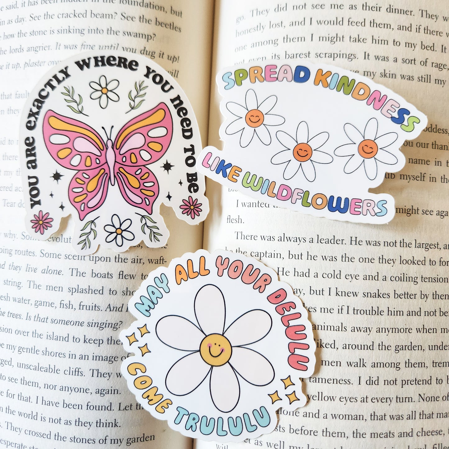 Positivity Butterfly Sticker