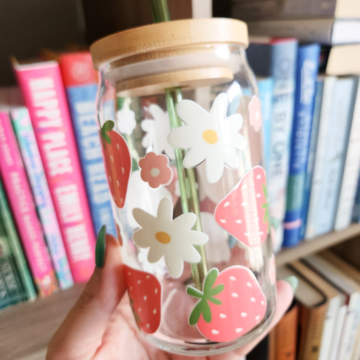 Stawberries & Flowers Cup