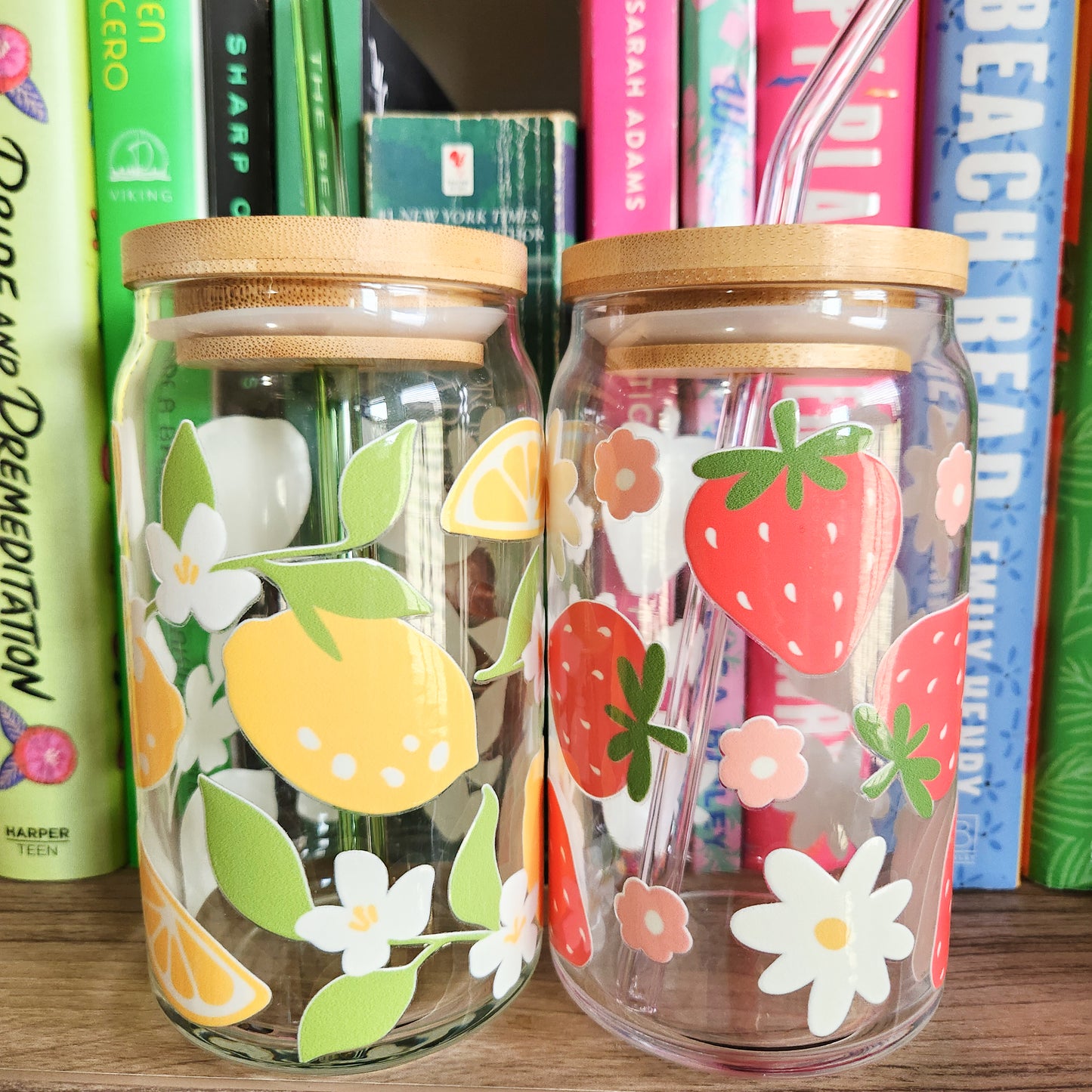 Stawberries & Flowers Cup