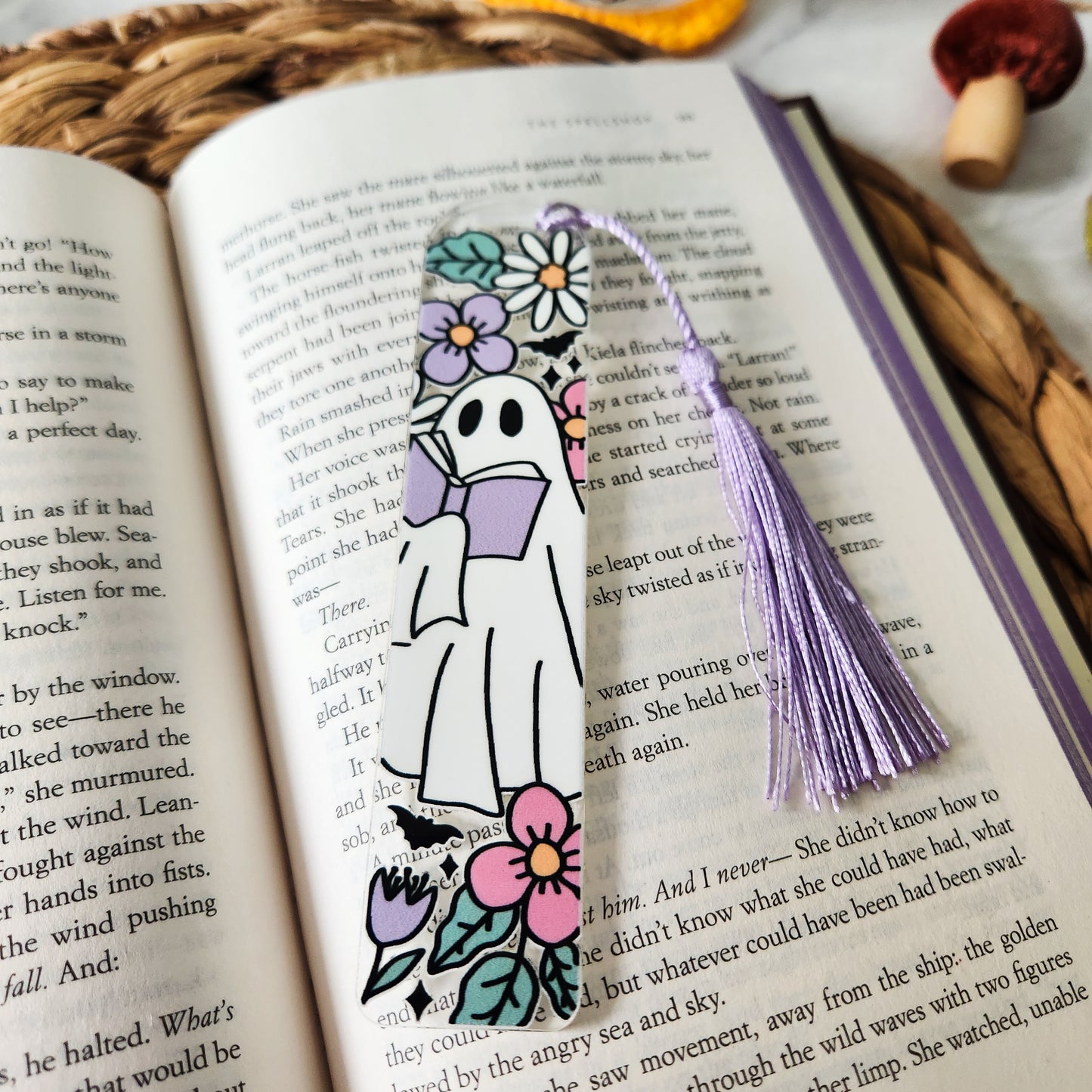 Bookish Ghost Bookmark