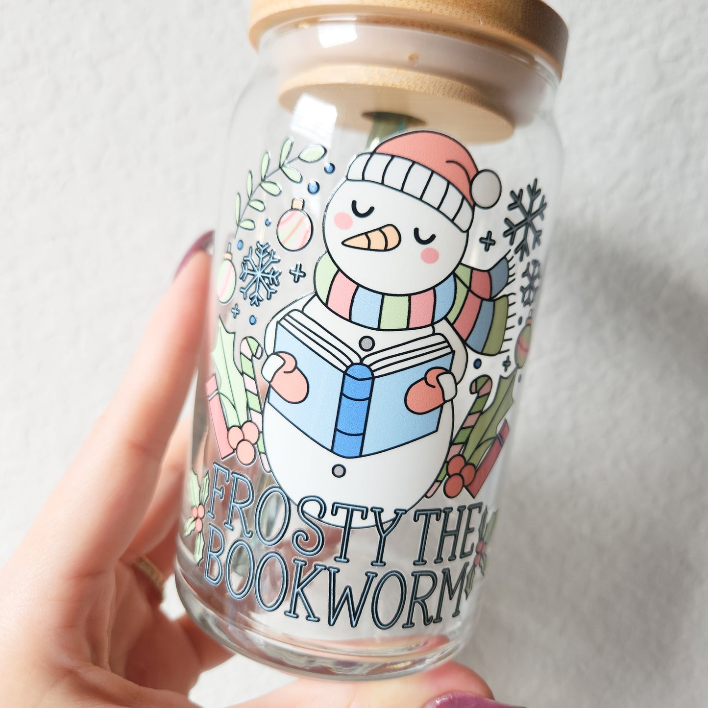 Frosty The Bookworm Cup