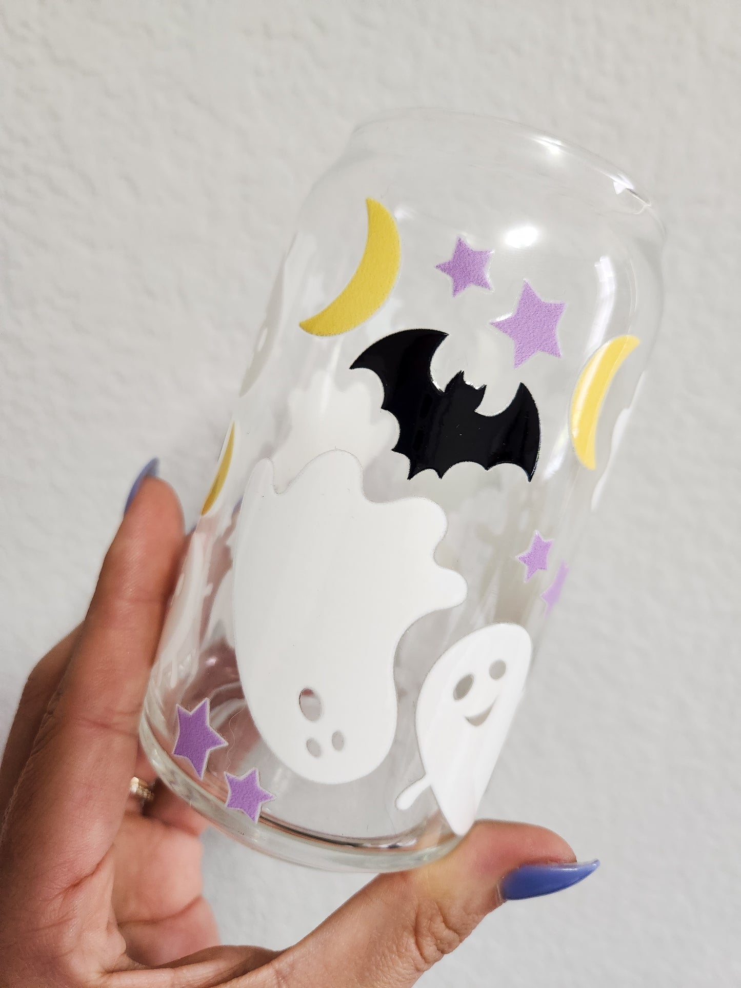 Boo Crew Glass Cup