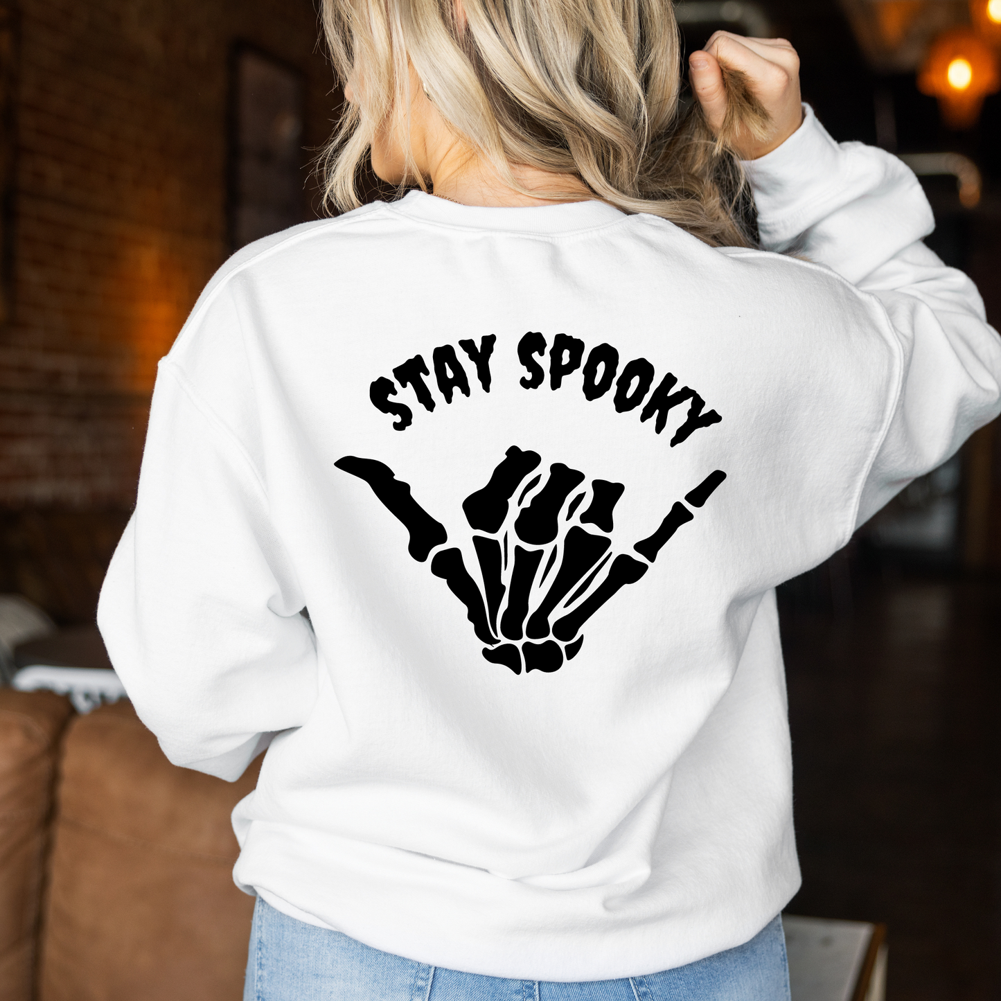 Stay Spooky Skeleton Sweatshirt