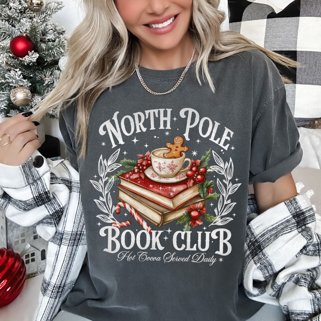 North Pole Bookstack T-Shirt