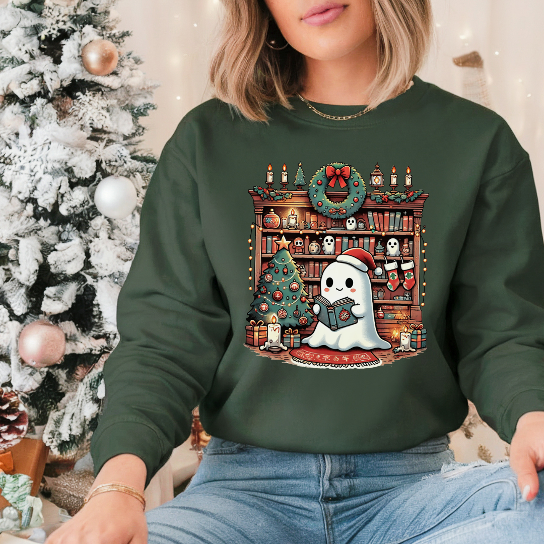 Holiday Haunted Library Sweatshirt