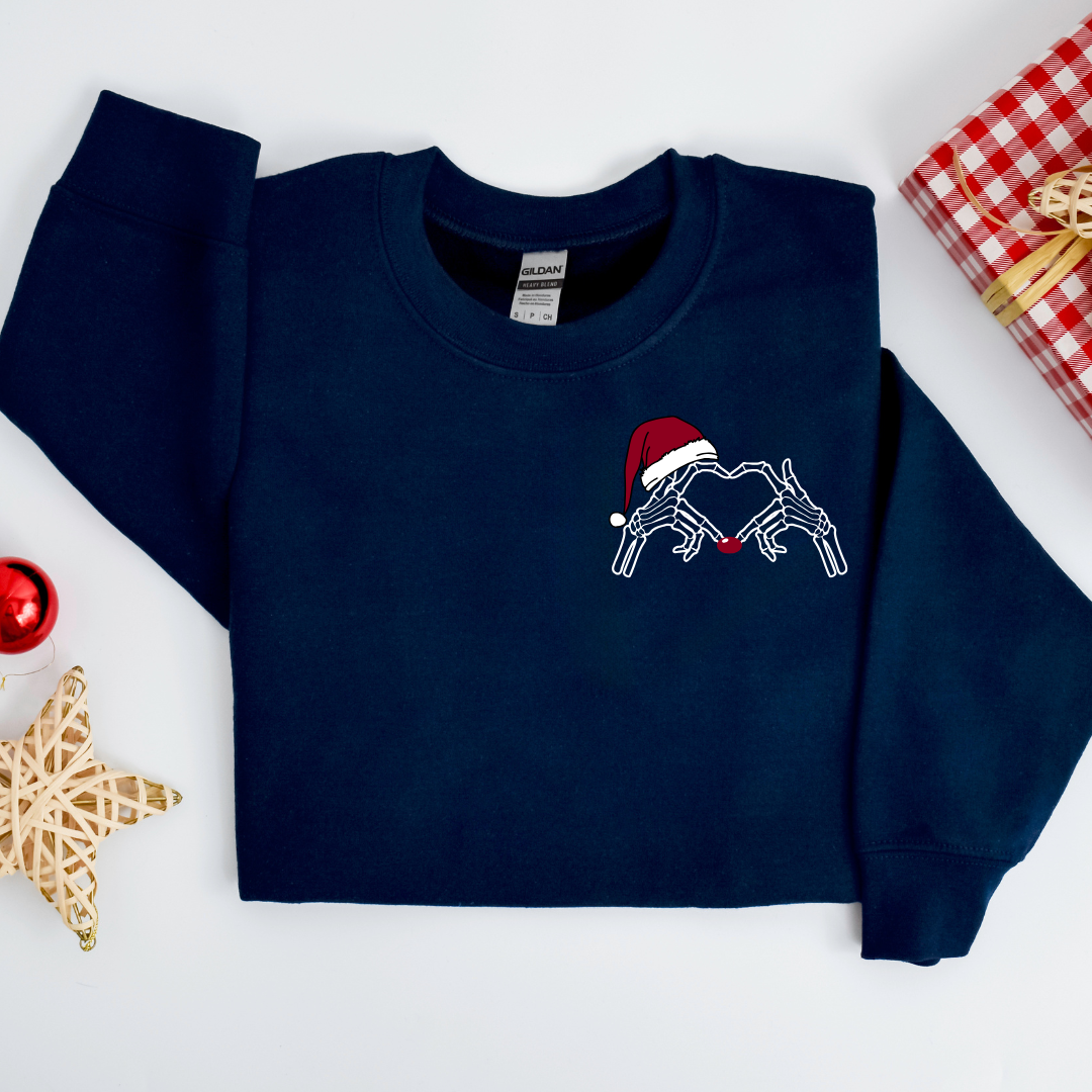 Holiday Heart Hands Sweatshirt