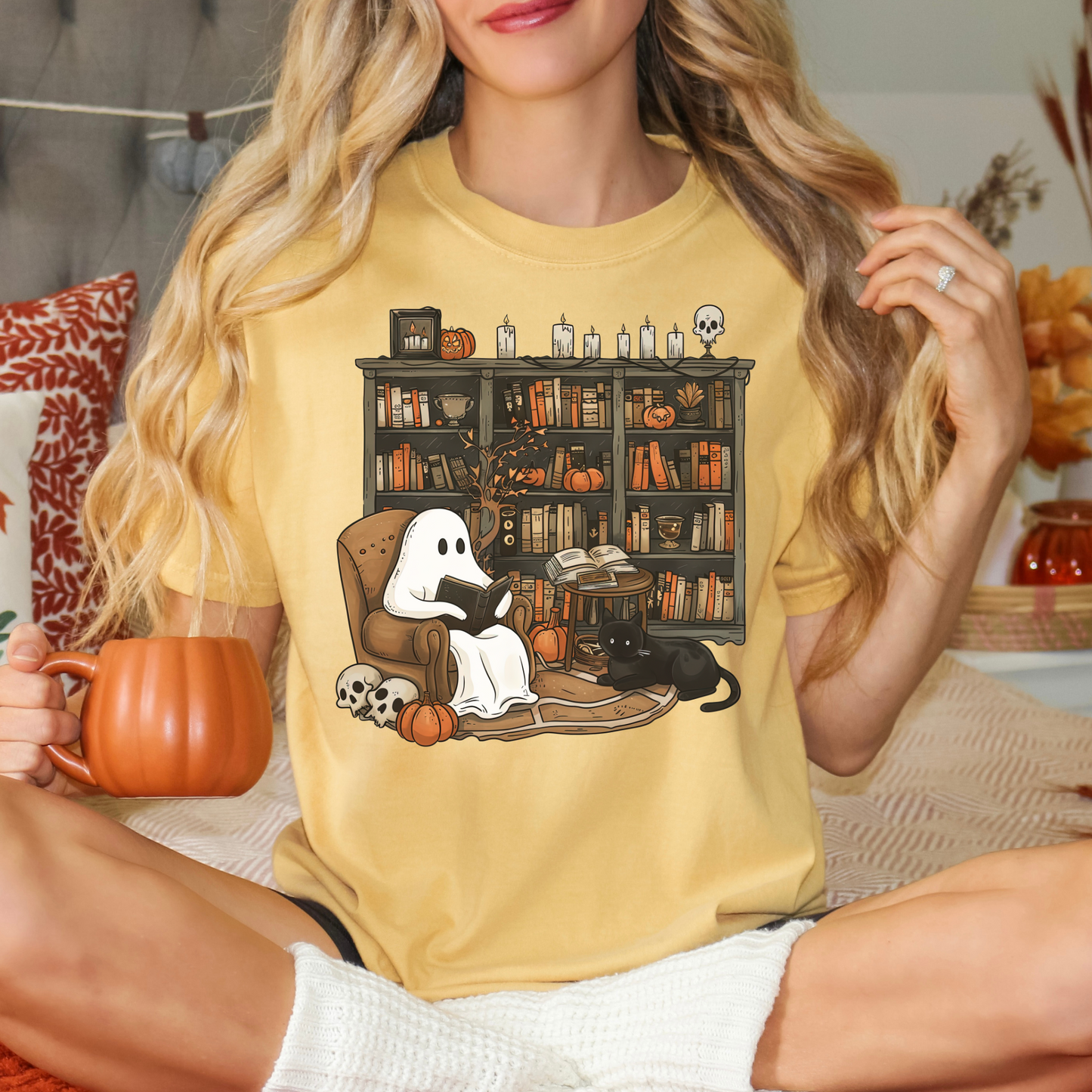 Spooky Library Tee