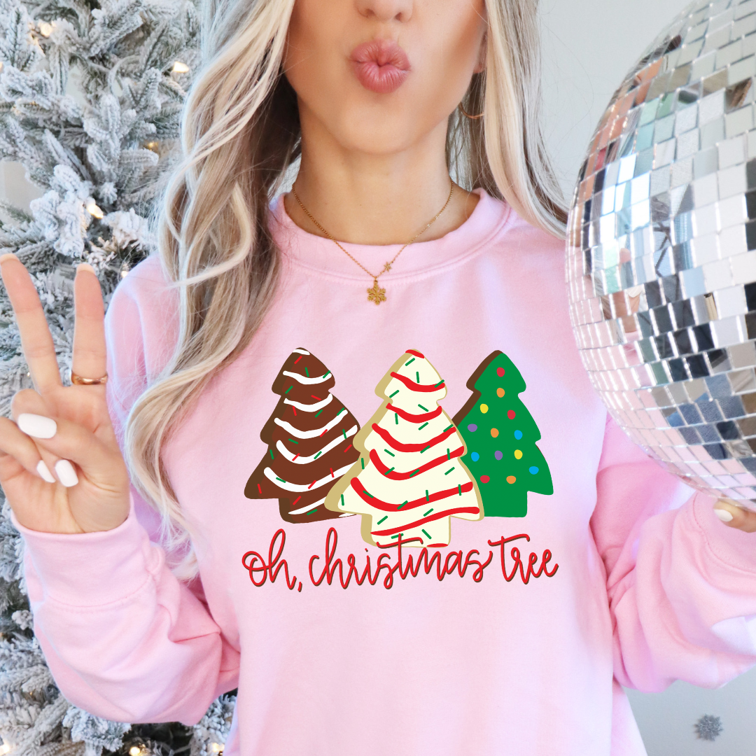 Snack Cakes Oh Christmas Tree Sweatshirt