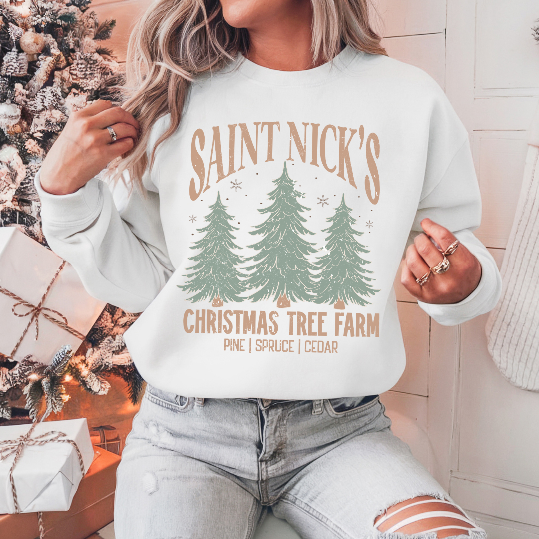 Saint Nick's Tree Farm Sweatshirt