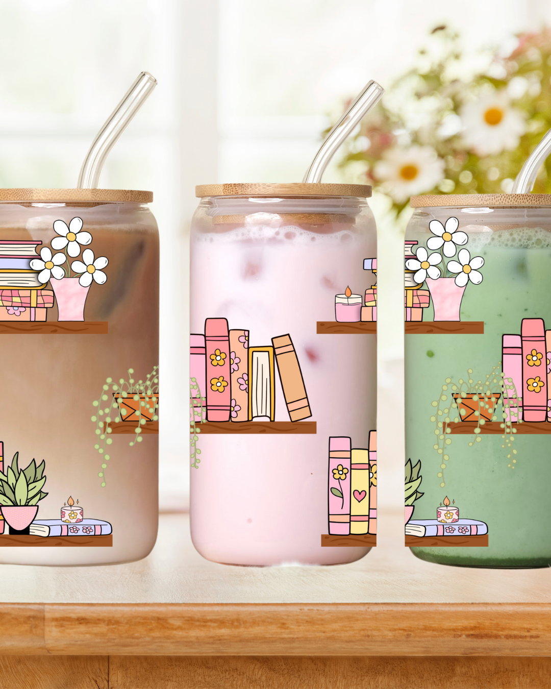 Spring Shelves Glass Cup
