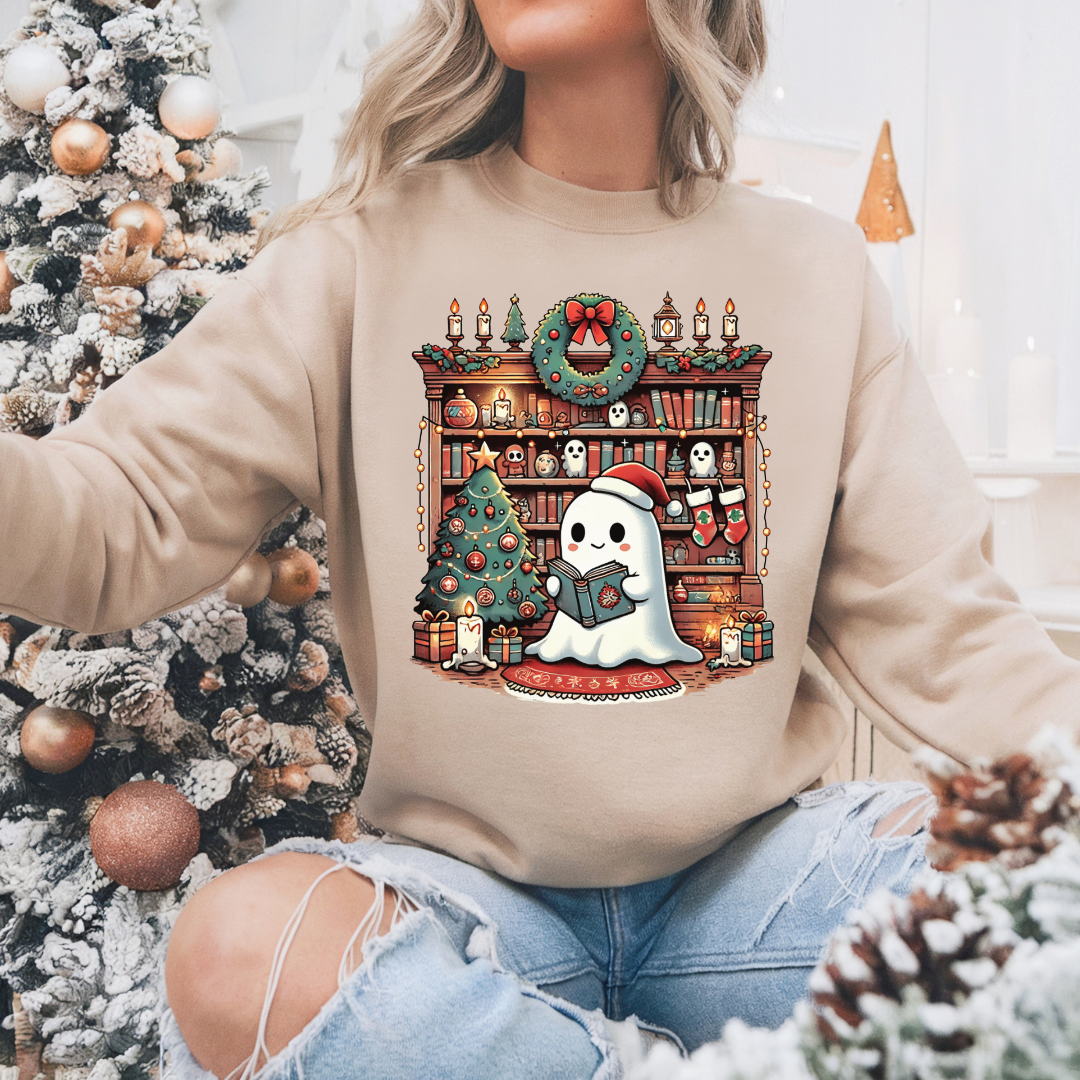 Holiday Haunted Library Sweatshirt