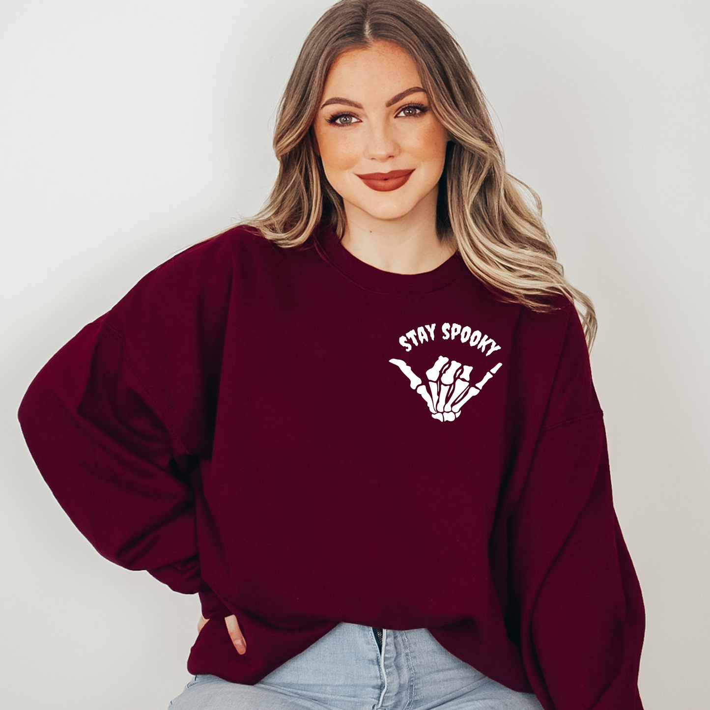 Stay Spooky Skeleton Sweatshirt