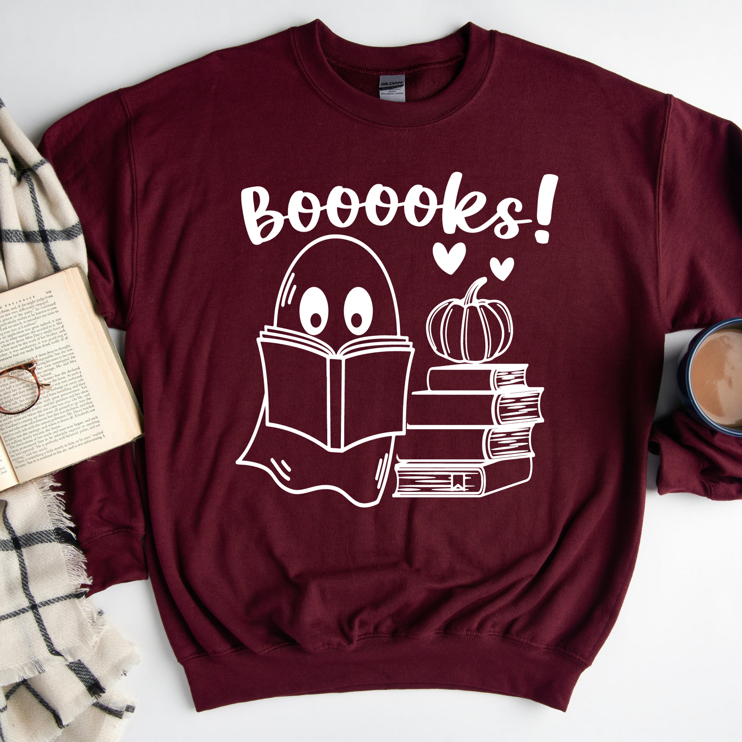 Boooooks Ghosty Sweatshirt