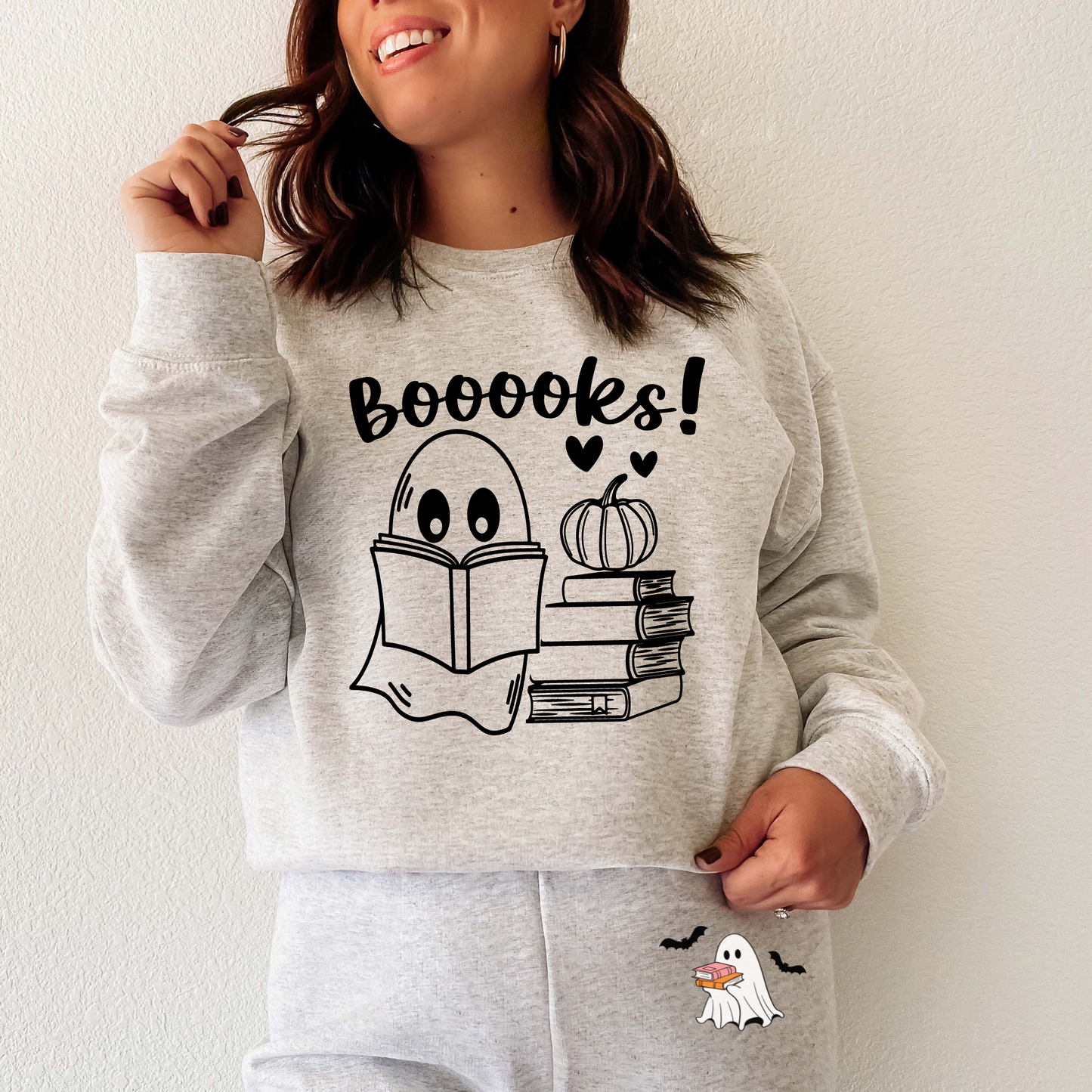 Boooooks Ghosty Sweatshirt
