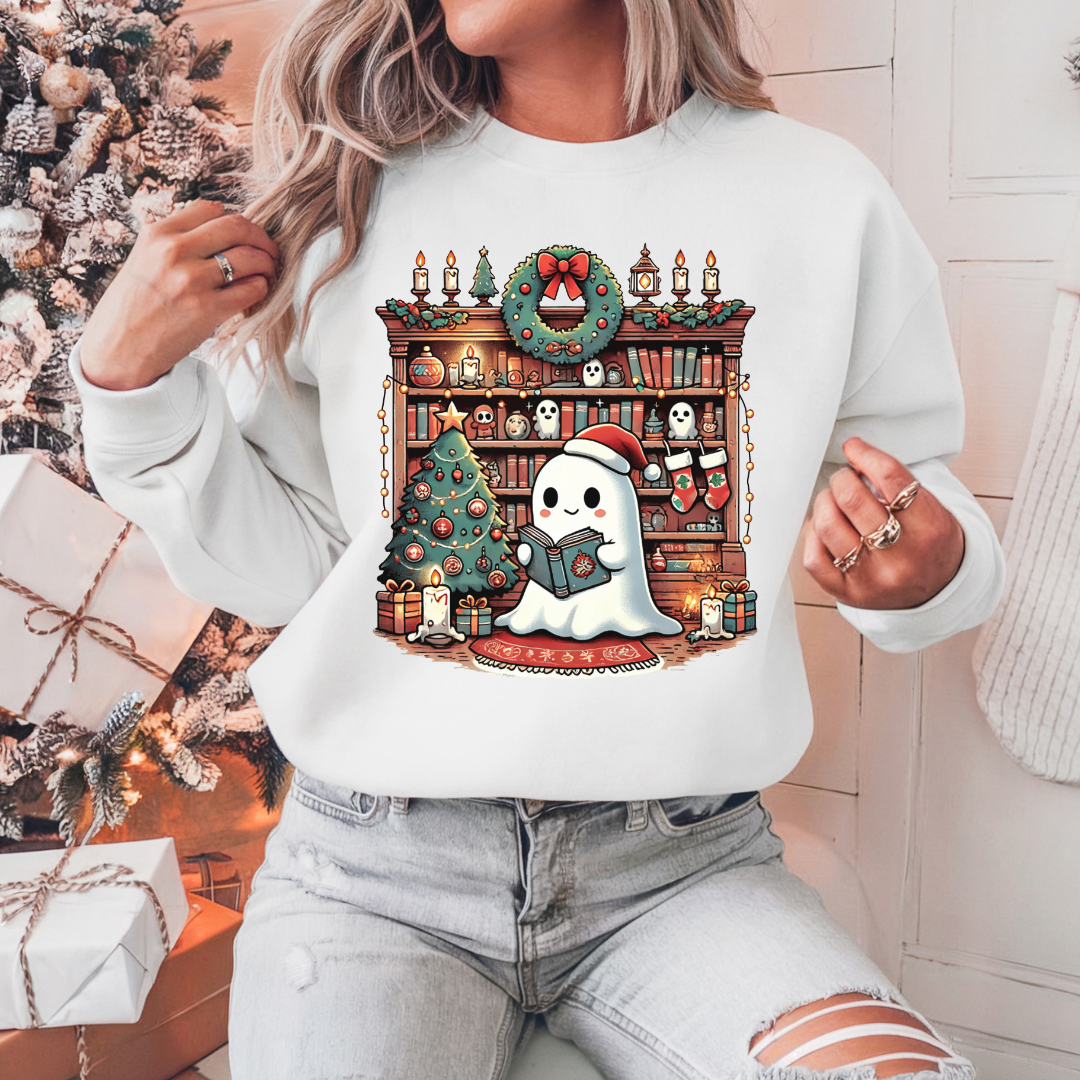 Holiday Haunted Library Sweatshirt