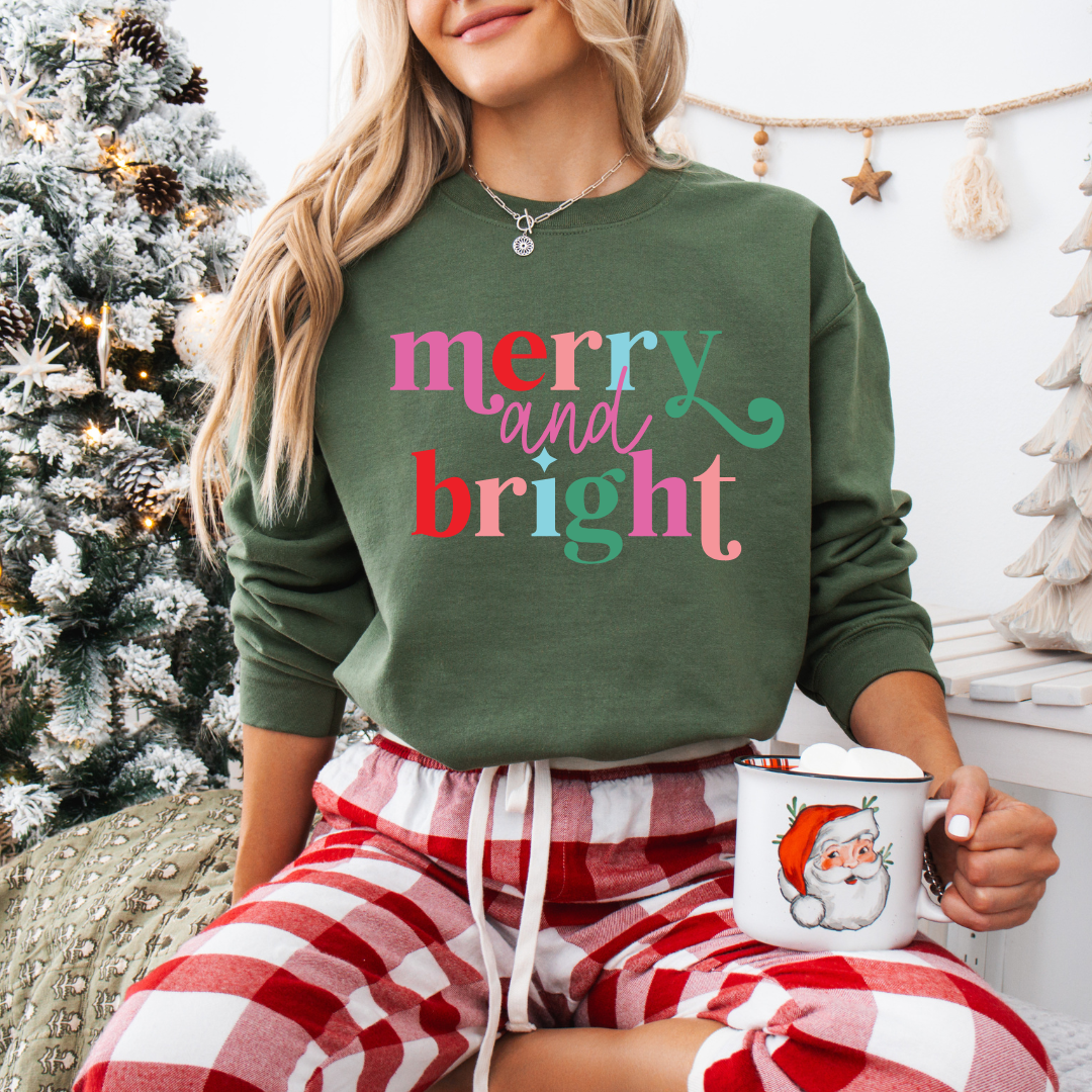 Merry & Bright Sweatshirt