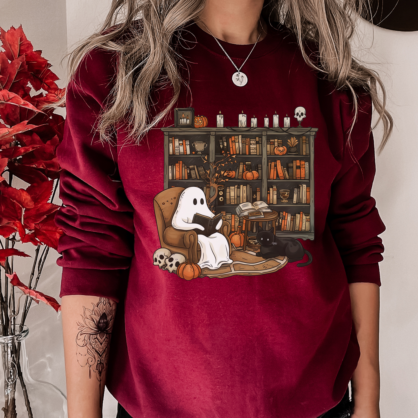 Spooky Library Sweatshirt