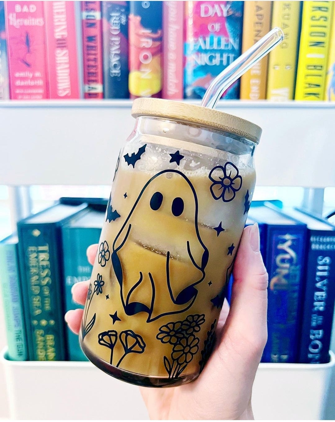Boho Ghosties Halloween Cup