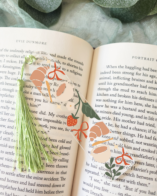 Croissant Mornings Bookmark