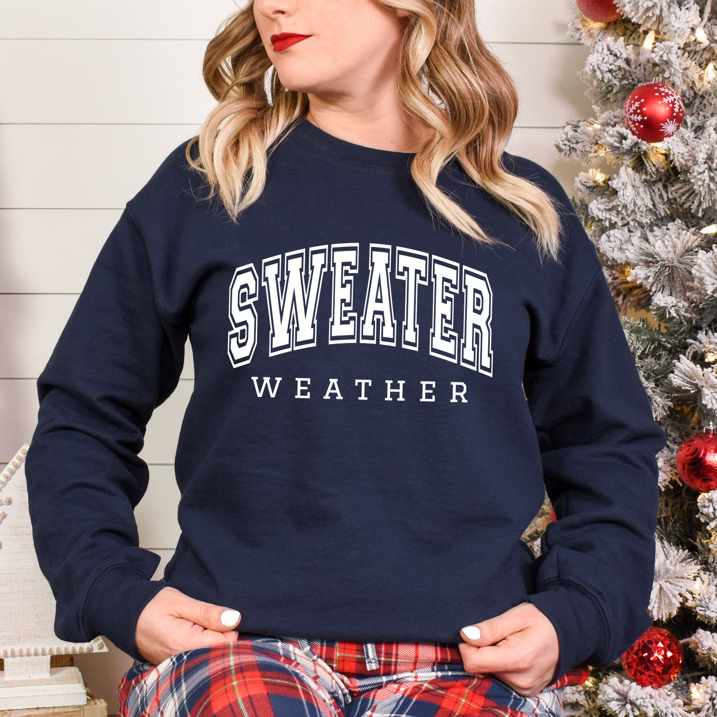 Sweater Weather Varsity Sweatshirt