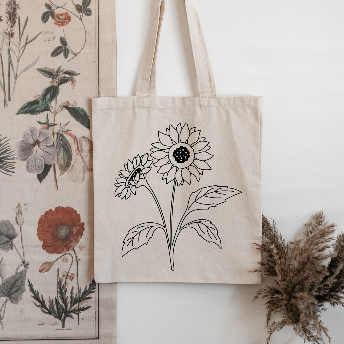 Sunflowers Canvas Tote Bag