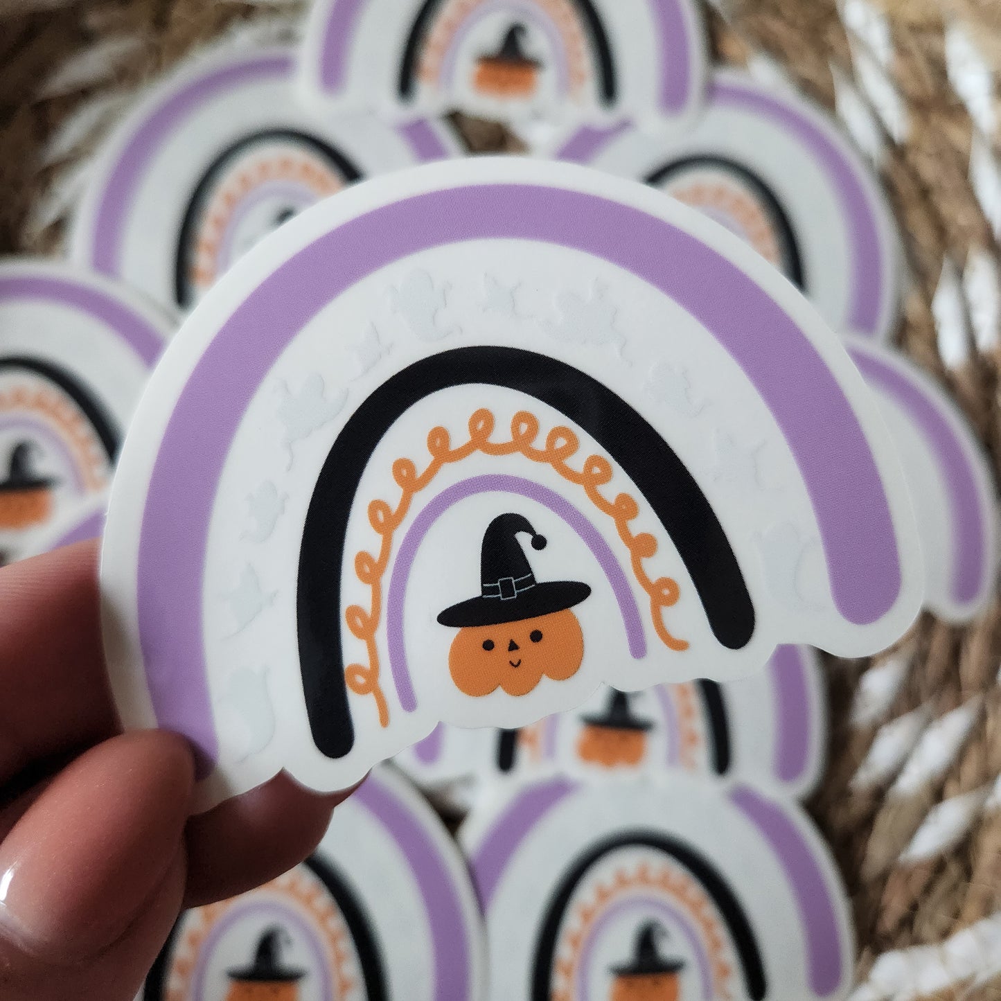 Halloween Rainbow Sticker