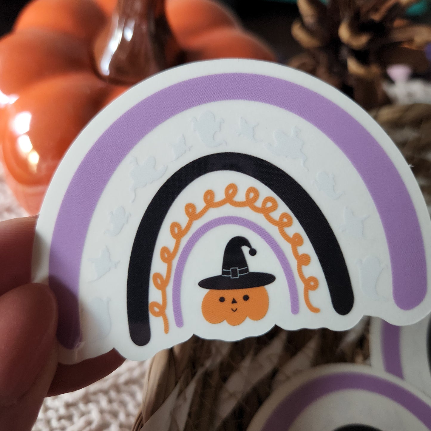 Halloween Rainbow Sticker