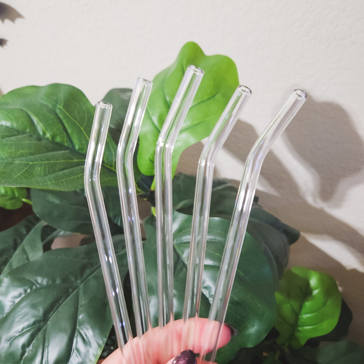 Color Glass Straws