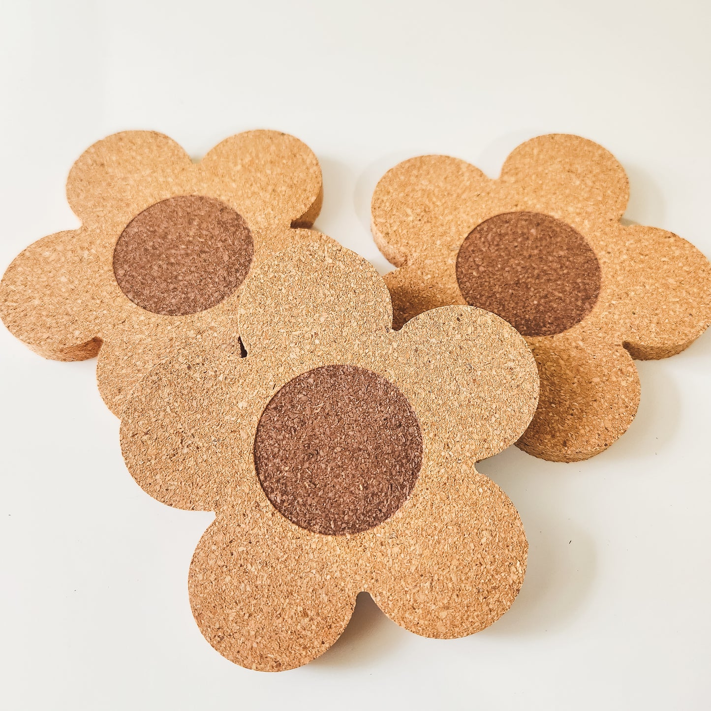 Flower Cork Coaster