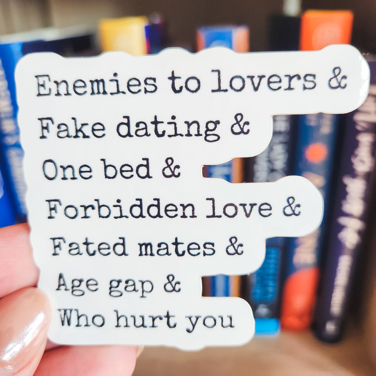 Romance Tropes Sticker