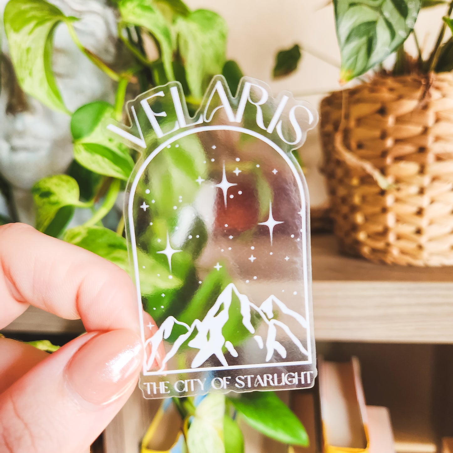 Velaris ACOTAR Clear Sticker