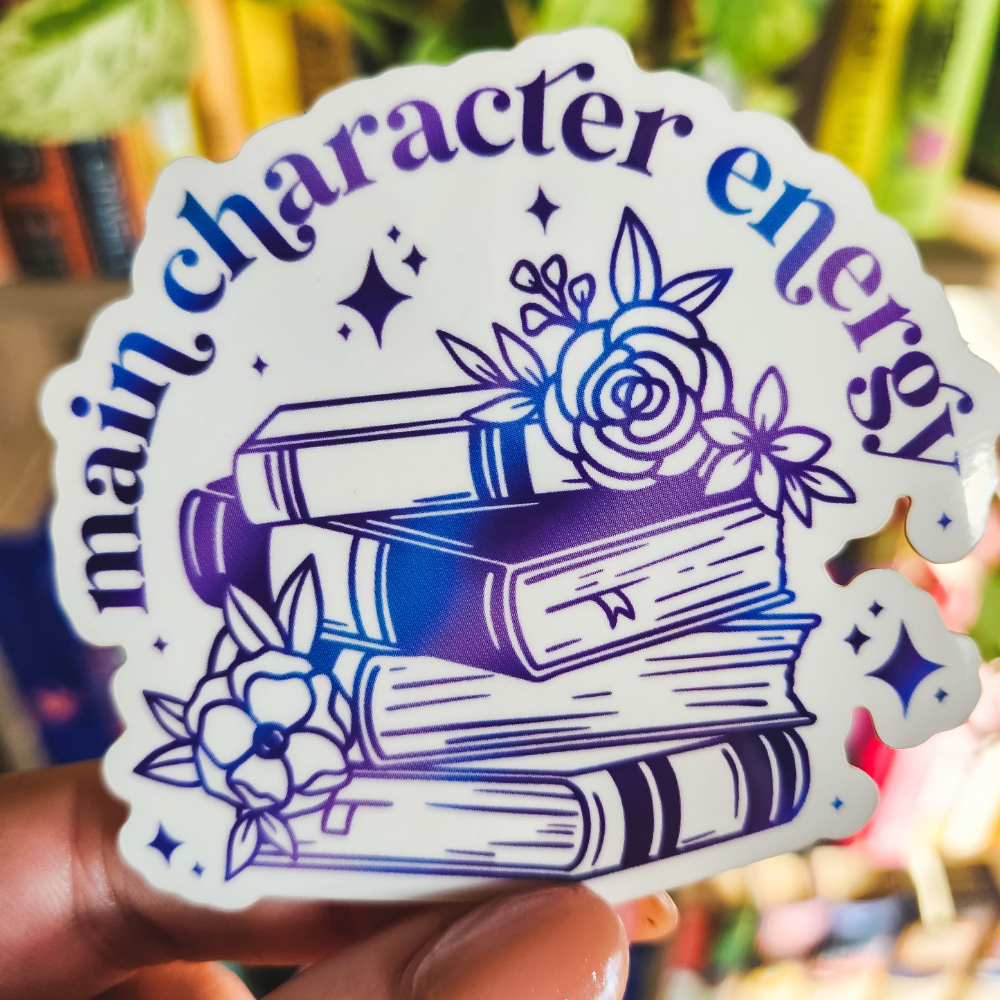 Main Character Energy Sticker